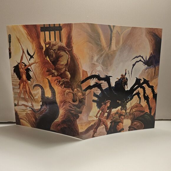Dungeon Master's DM Screen Tri-Fold Guide & D&D Combat Guide Manual 3rd Ed. 2000 - Picture 5 of 11